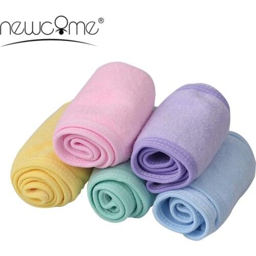 NEWCOME 1PC Eyelash Extension Salon Headband Stretch Towel with Magic Tape Wash Face/Spa/Eye Lash Soft Hair Band Makeup Tools