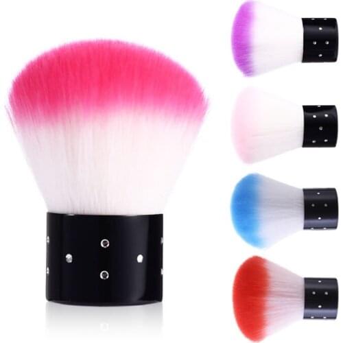 1 PC Nail Brush Cleaning Remove Dust Powder For Acrylic Nails Nail And Nail Art Dust Clean Gift For Women New Arrival