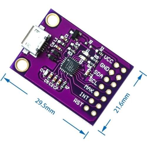 Shipping5PCS CP2112 debug board USB to I2C communication module MCU-2112 connector
