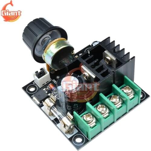 9V-50V DC Motor Speed Controller PWM DC Motor Pump Speed Control Board with Knob Adjustable Speed Regulator Governor 12V 24V 36V