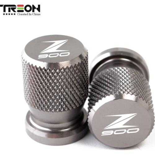 For KAWASAKI Z900 Z 900 Motorcycle Accessorie Universal Wheel Tire Valve Stem Caps CNC Airtight Covers with Logo
