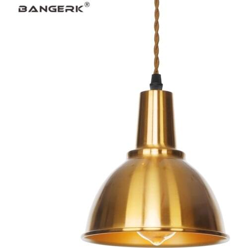 American LED Pendant Lamp Vintage Loft Decor Iron Adjust Hanging Lights Antique Dining Room Bedroom Home Lighting Fixtures