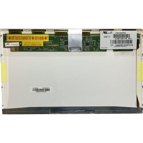 Free Shipping LTN134AT02 N134B6-L01 N134B6-L02 for HP DV3 Samsung Q318 Laptop Lcd Screen Replacement Display 1366*768