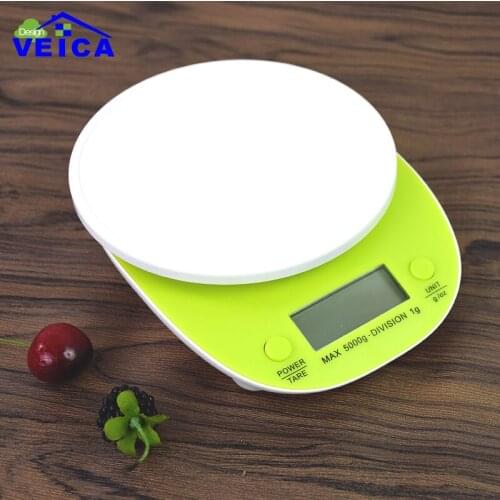 5KG Digital Scales for Food Die Postal Balance of Kitchen Scale Cooking Tools Electronic Weight Scale