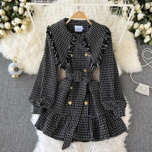 Модные платья в клетку Comelsexy China At AliExpress