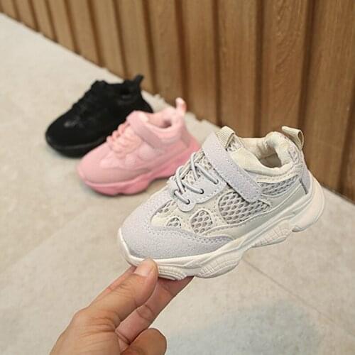 Sneakers Kids Breathable Baby Girls Boys Toddler Shoes Infant Casual Running Shoes Soft Bottom Comfortable Kids Sneaker
