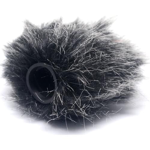 Mcoplus Microphone Mic Windshield Furry Fur Wind Muff Windscreen Cover for RODE VideoMicro Microphone Rode VideoMic Me Mic