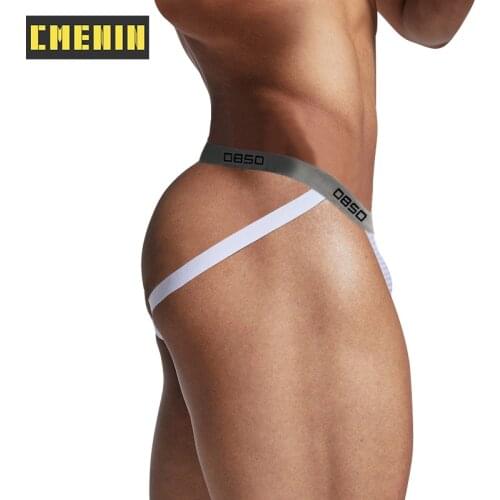 CMENIN Cotton Underpants Gay Men Sexy Mans Underwear Thong Men Jockstrap Quick Dry Mens Thongs And G strings U Pouch BS3118