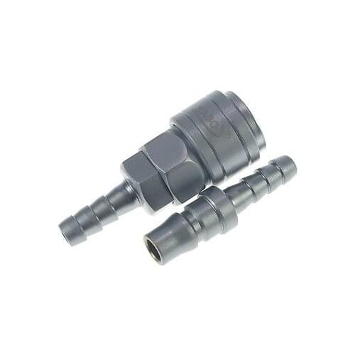 Set 12mm Hose Air Compressor Quick Coupler Connector Steel Self Lock SH-40 PH-40