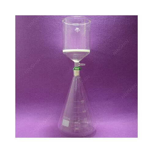 5000ML Filtration Set[Erlenmeyer Flask+Filter Funnel(3#)],Lab Filter Set