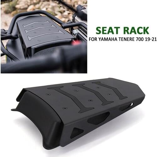 NEW Black Motorcycle Accessories Seat Cover Mono Seat Rack For Yamaha Tenere 700 2021-2019