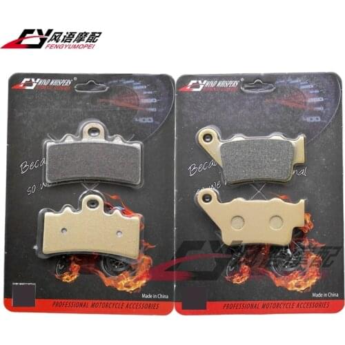 Motorcycle Front Rear Brake Pads For BMW C400X G310R G310GS 2017 2018 For KTM 390 Duke 125 200 250 RC125 RC390 RC 125 390 4T