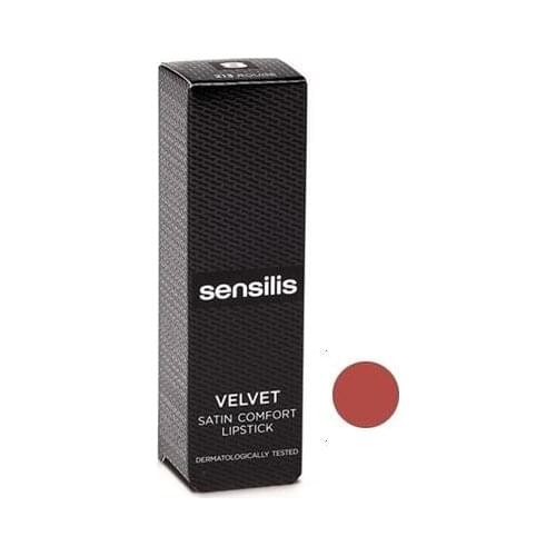 SENSILIS VELVET SATIN LIPSTICK 3.5 ML ROUGE 213