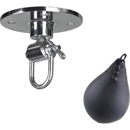 Professional Sandbags Swivel Pear Speed Punching Ball Base Hook Mount Kit Punch Bag Speedbag Boxing Training