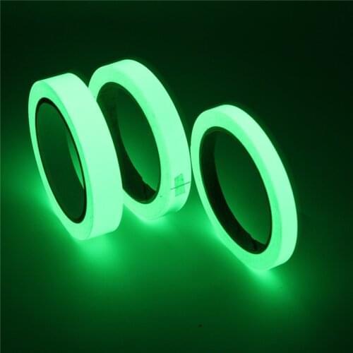 Luminous Fluorescent Night Self-adhesive Security Sticker Tape Safety Glow In The Dark Home Decoration Warning Tape Kids Room