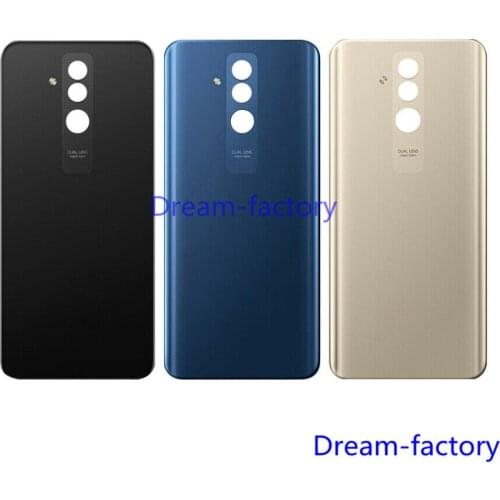 Back Glass Battery Cover Rear Door Housing Case Cover Replacement for Huawei Mate 20 Lite