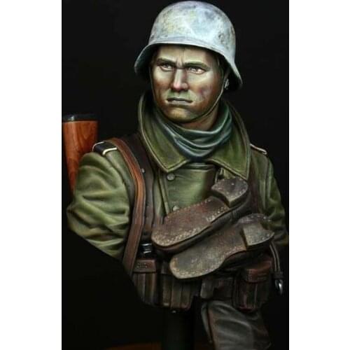 1/10 Resin Bust Building Kit Soviet frontline Soldier