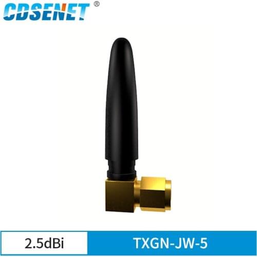 4pcs/lot NB-IoT GPRS GSM antenna High Gain 2.5dBi SMA-J Omnidirectional short Antenna CDSENET TXGN-JW-5