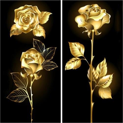 EverShine Diamond Embroidery Rose Picture Rhinestones Diamond Mosaic Flowers Cross Stitch Art Painting Handmade Hobby Home Decor