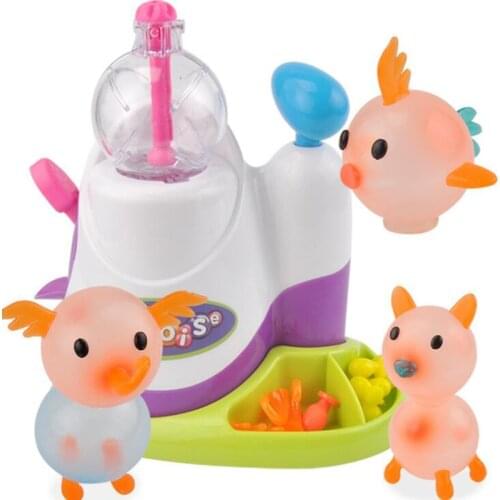 DIY Fun Balloon Inflator oonies Creative Handicraft Inflating Machine for Boys Girls Assembled Bobo Sticky Toys anti-stress toy