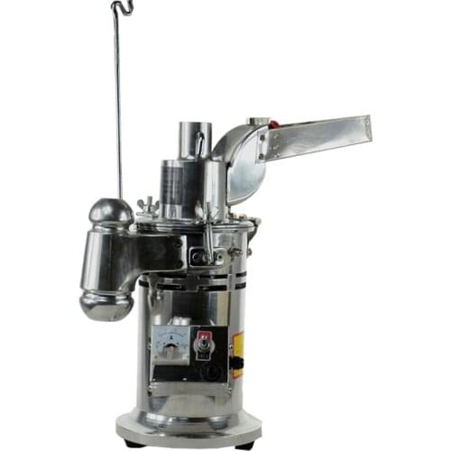 Electric Powder Machine Grinding 220V Desktop Continuous Feeding Grinder Flowing Water Grinder Food Processing Tools Herbs FIber