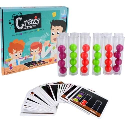 Creative childrens educational science teaching experiment toy test tube desktop thinking logic interactive games