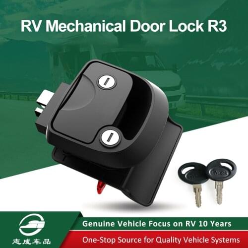 Push-type door locks,R3 mechanical door lock Special car modified car Motorhome RV accessories