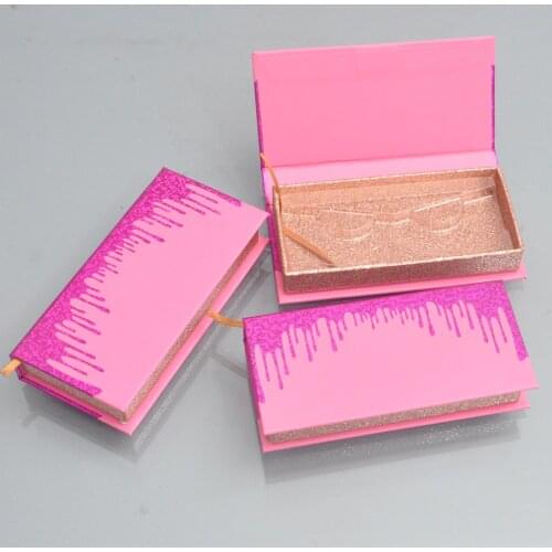 Wholesale Lash Box Packaging Eyelash Box Custom Faux Cils 25mm Mink Eyelashes Magnetic Package Storage Case Makeup Bulk Vendors