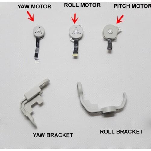 RC Drone DJI Phantom 4 Pro Quadcopter Gimbal Camera Repairment Replacement Yaw Roll Bracket/ Pitch Roll Yaw Motor