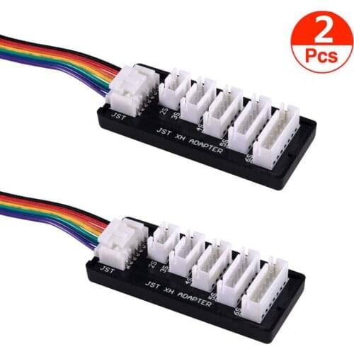 RC Product JST-XH-2-6S Lipo Battery Charge Balance Board, 2pcs JST XH Board Balance Expansion Charger Adapter