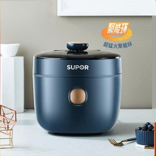 SUPOR Electric Pressure Cooker IH Stainless Steel Double Tube Electric Pressure Cooker 5L Spherical Kettle Rice Cooker