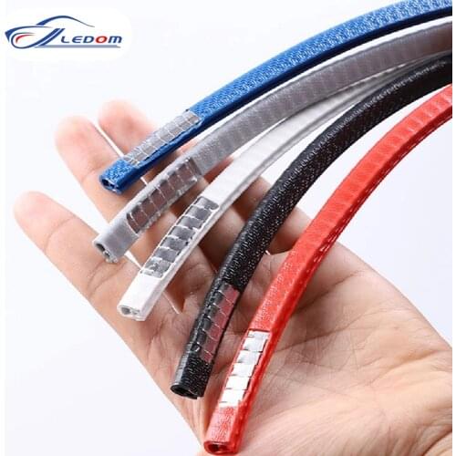 5M/10M Universal Car Door Edge Protection Auto Door Guard Protective Strips Automobiles Protector Trunk Hood Seal Sealant Strip