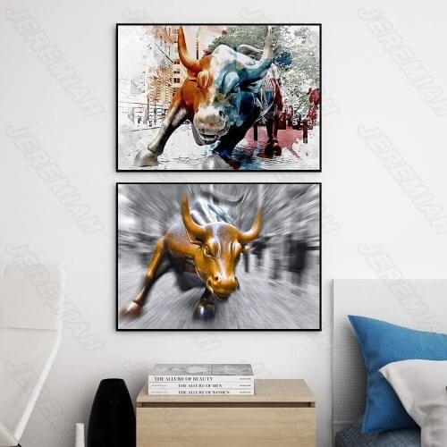 Animal Poster Ferocious Scalper Nordic Style Waterproof Ink Canvas Print Hd Painting Modern Bedroom Decoration