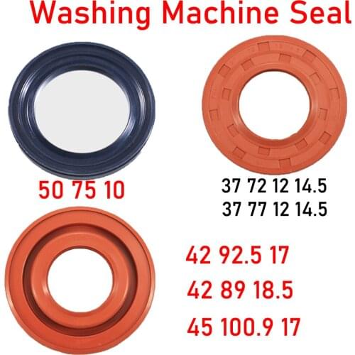 1PC Washing Machine Water Oil Seal 37*72*12/14.5 37*77*12/14.5 42*89*18.5 42*92.5 17.1 45*100.9*17 50*75*10MM