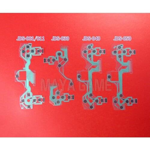 100pcs For PlayStation 4 PS4 Pro Slim Conductive Film Keypad flex Cable for ps4 Ribbon Circuit Board JDS 050 040 030 001 011