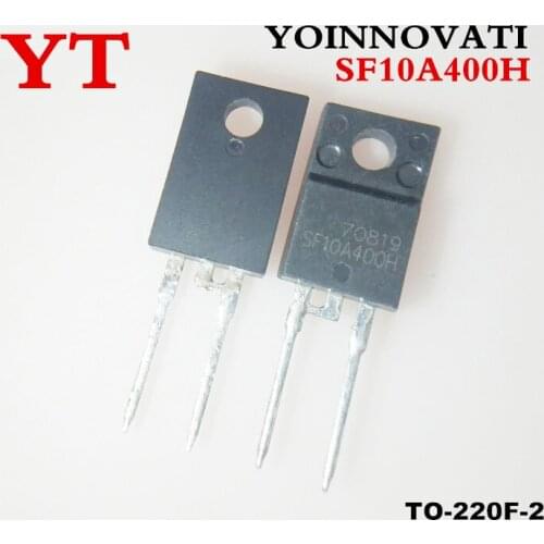 50 PCS / lot SF10A400H SF10A400 TO-220F IC best quality