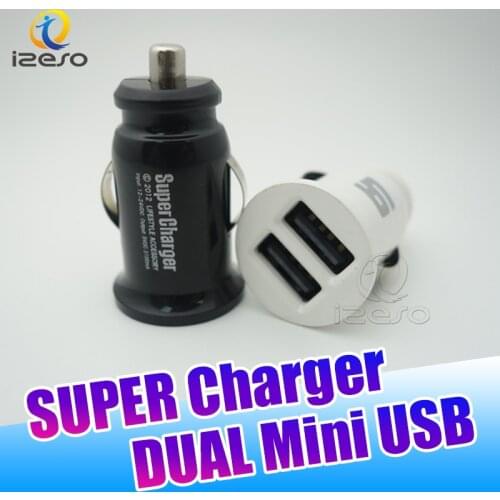 3.1A Dual USB Mini Car Charger Supercharger For iPhone XS Max XR X 10 8 7 6 6S S R Plus Portable Cute Adapter Plug for S9 iPad 5