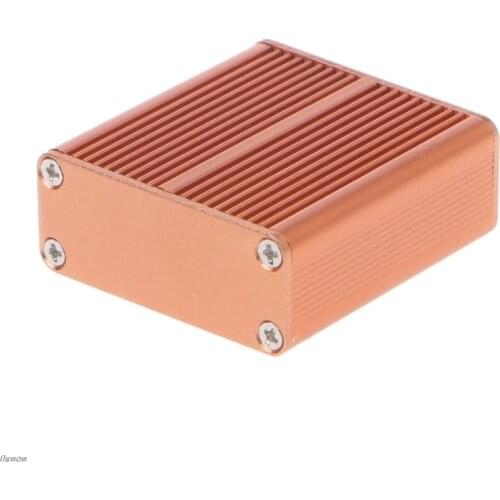 DIY Aluminum Case Electronic Project PCB Instrument Box 45x45x18.5mm Damom