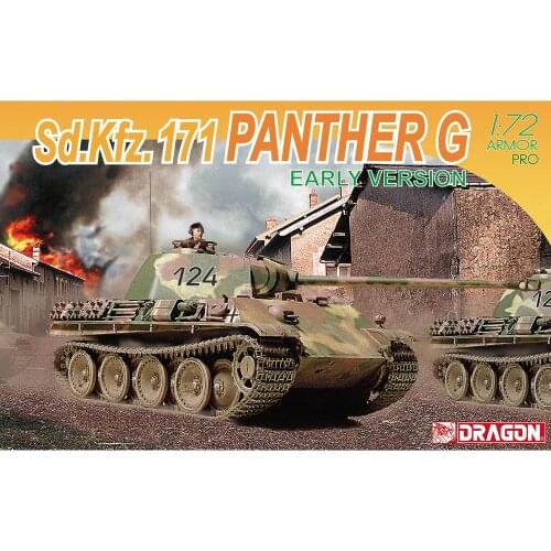 DRAGON 7205 1/72 German Sd.Kfz.171 Panther G Early Version - Scale Model Kit