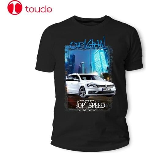 T Shirts 2020 T-Shirt Germany Classic Legend Car Passat R-Line Weiss Auto Work Shirts