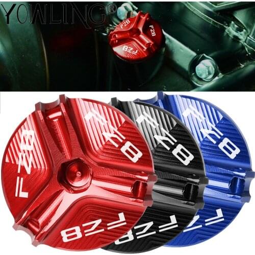 FZ8 Oil CUP Motorcycle Accessories Engine Oil Drain Plug Sump Nut Cup Plug Cover Cap Screw For Yamaha FZ8 FZ 8 2011 2012 2013