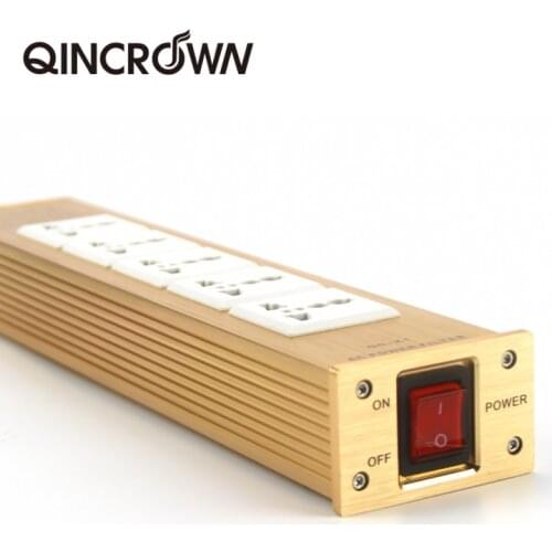 HIFIDIY LIVE QG-K1 QG-K2 HIFI audio power filter socket HiFi Power Filter Plant Schuko Socket