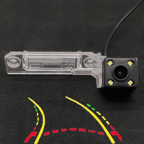 Intelligent Dynamic Trajectory Tracks Car Rear Camera For Volkswagen Magotan Polo Bora Golf Passat CC Touran Caddy Multivan T5