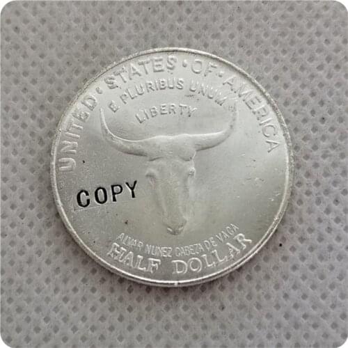 COPY REPLICA 1935 Old Spanish Trail Half Dollar COIN UNC COPY