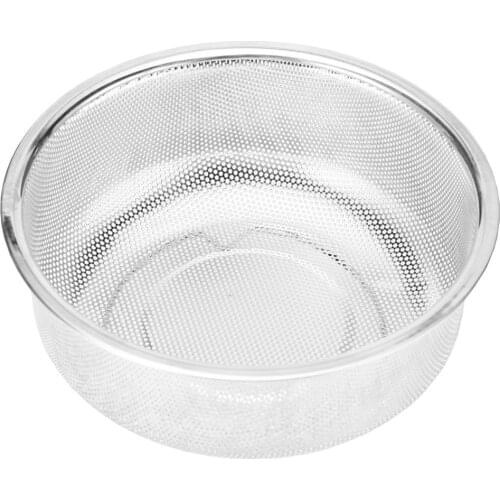 Washed Rice Strainer Drainer Steamer Basket 18-8 Stainless Steel Colander