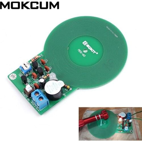 DIY Kit Metal Detector Kit Electronic Kit DC 3V-5V Non-contact Sensor Board Module DIY Electronic Part Metal Detector Module