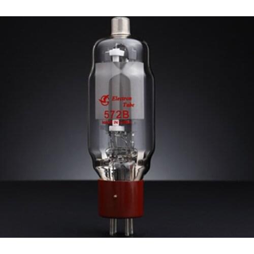 New 1pcs Shuguang 572B Black/Red Base Amplifier HIFI Audio Vacuum Tube Repalce Psvane Mullard JJ Tung-sol EH 572B