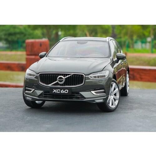 Original factory 1:18 Diecast NEW XC60 Sport version grey Alloy Metal classic toy models for gift, collection