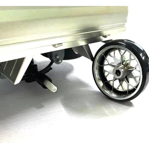 4x Plastic Tires Hubs for Wltoys D12 D16 RC Car Buggy Replacement Parts Acc