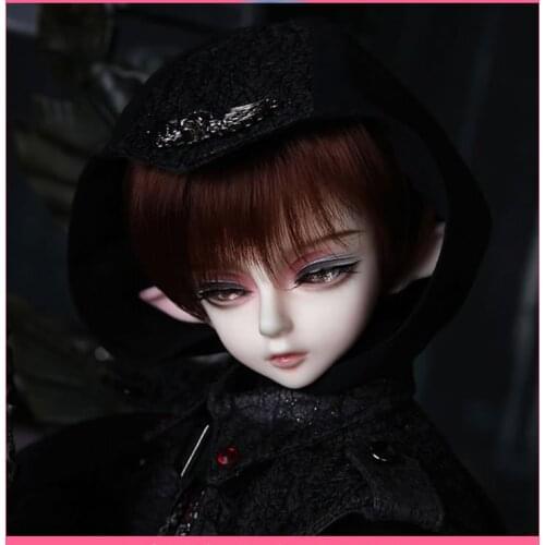 1/4 scale nude BJD elf boy MSD doll Resin figure model toy gift,not include clothes,shoes,wig and other accessories D2789